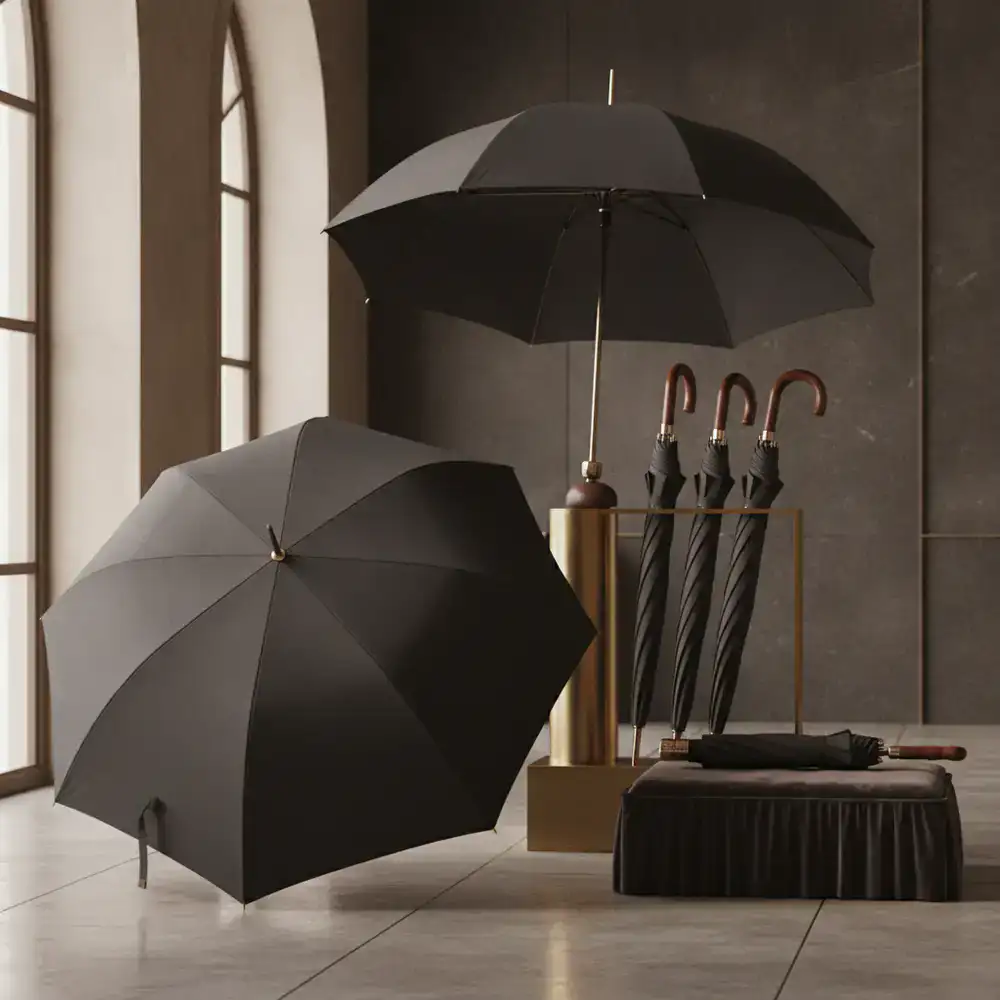 A showcase of premium Murnalep Atelier umbrellas